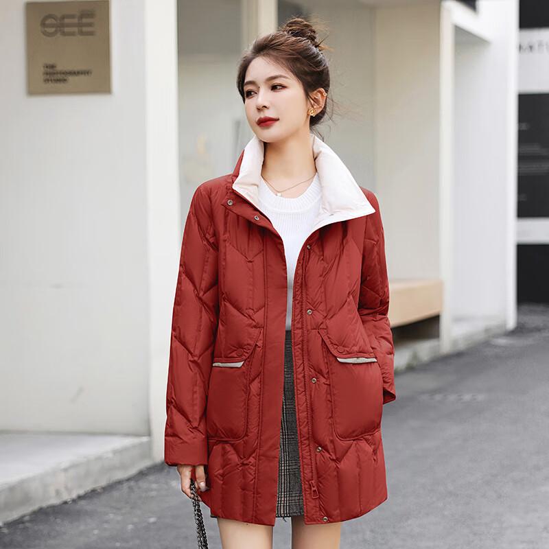 

YILITON Женская модная зимняя пуховая куртка YTMJH391 XXL