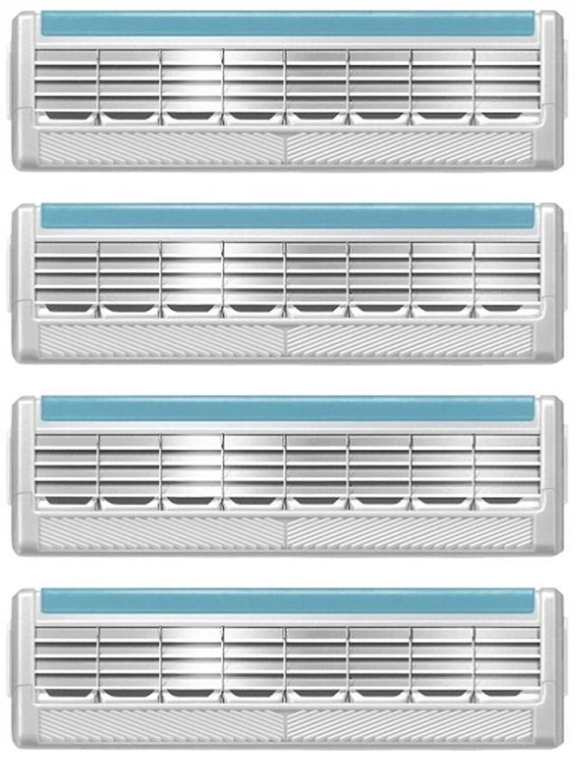4X Wilkinson Quattro Essential 4 Precision Sensitive Original Blade Inserts