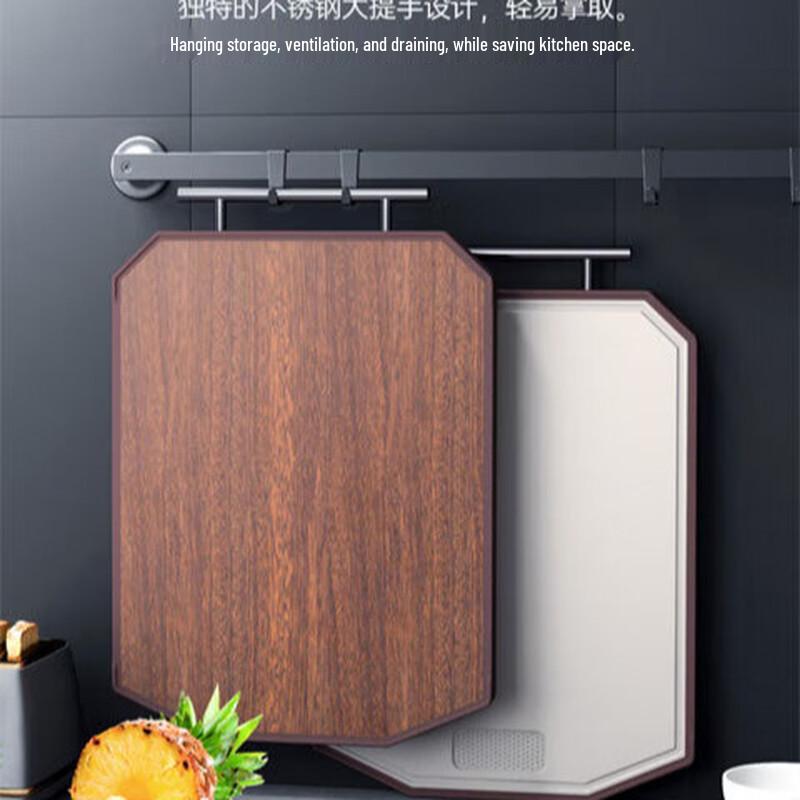KOBACH Ebony Wood Antimicrobial Cutting Board