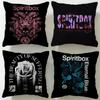 Beliebte Band Spiritbox Kissenbezug Weich Leicht zu waschen Kissenhülle Vielseitig für Sofa Bett Reise und Büro