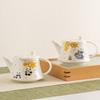Dehua ceramic kung fu tea set single bubble teapot stuffy teapot large capacity teapot Guochao panda merchandise replenishment
