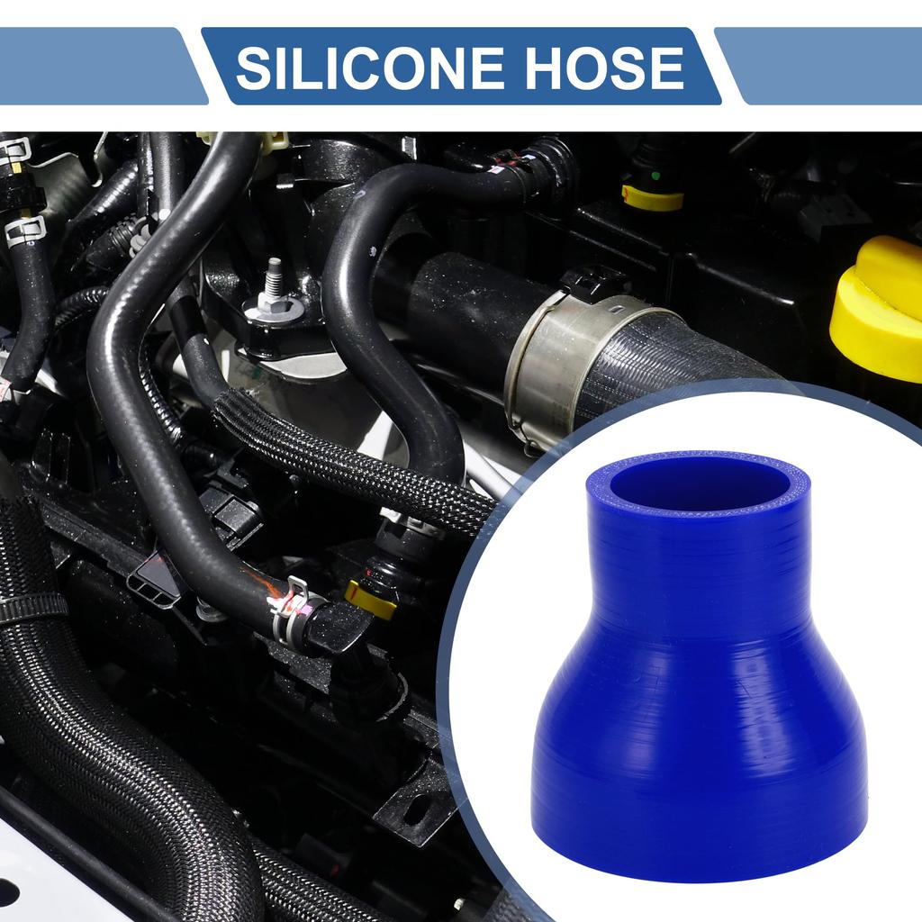 X AUTOHAUX Silicone Hose, Silicone Tube, Intercooler, 4 Layer Reinforced Ragator Hose, Cooling Connection