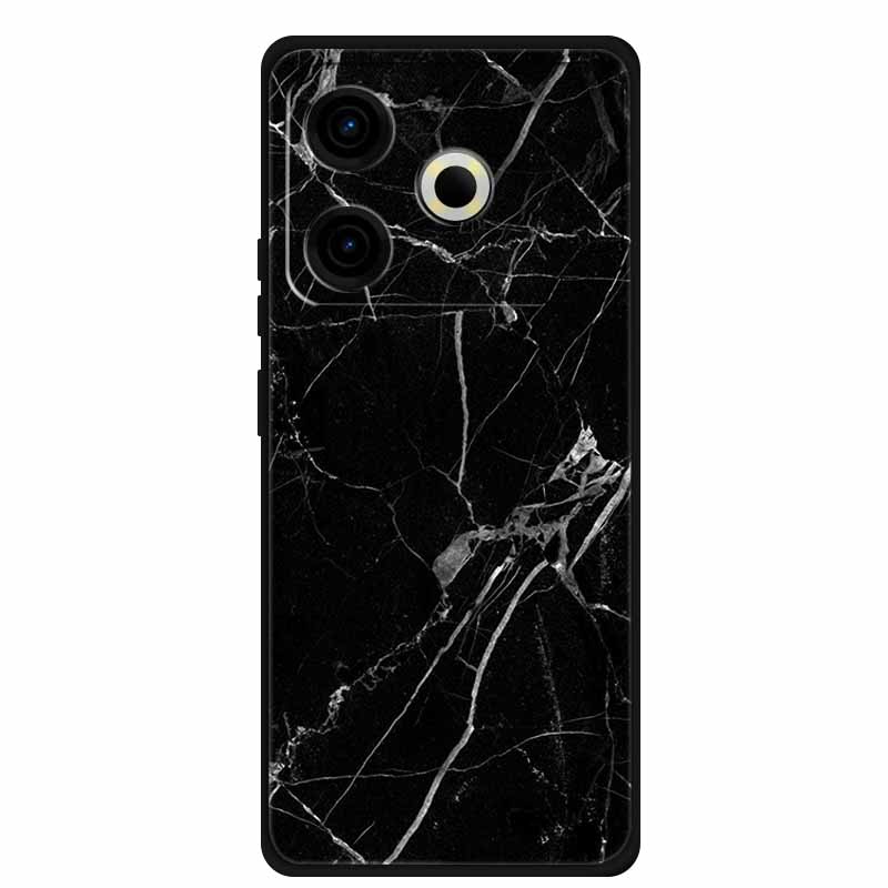 Phone Case For Tecno Pova6 Neo TPU Back Coque for Pova 6 Neo Marble Colour Soft Cover Protective Funda Luxury Silicone Shell