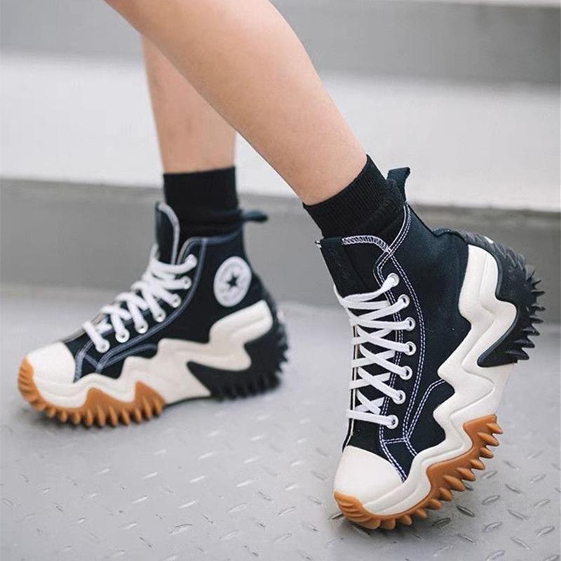 

Мужской хип-хоп стиль повседневная обувь высокий топ кроссовки холст сапоги