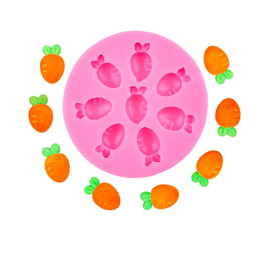 Small Carrots Silicone Moulds Cake Molds DIY Baking Molds Epoxy Resin Molds Fondant Molds Chocolate Molds