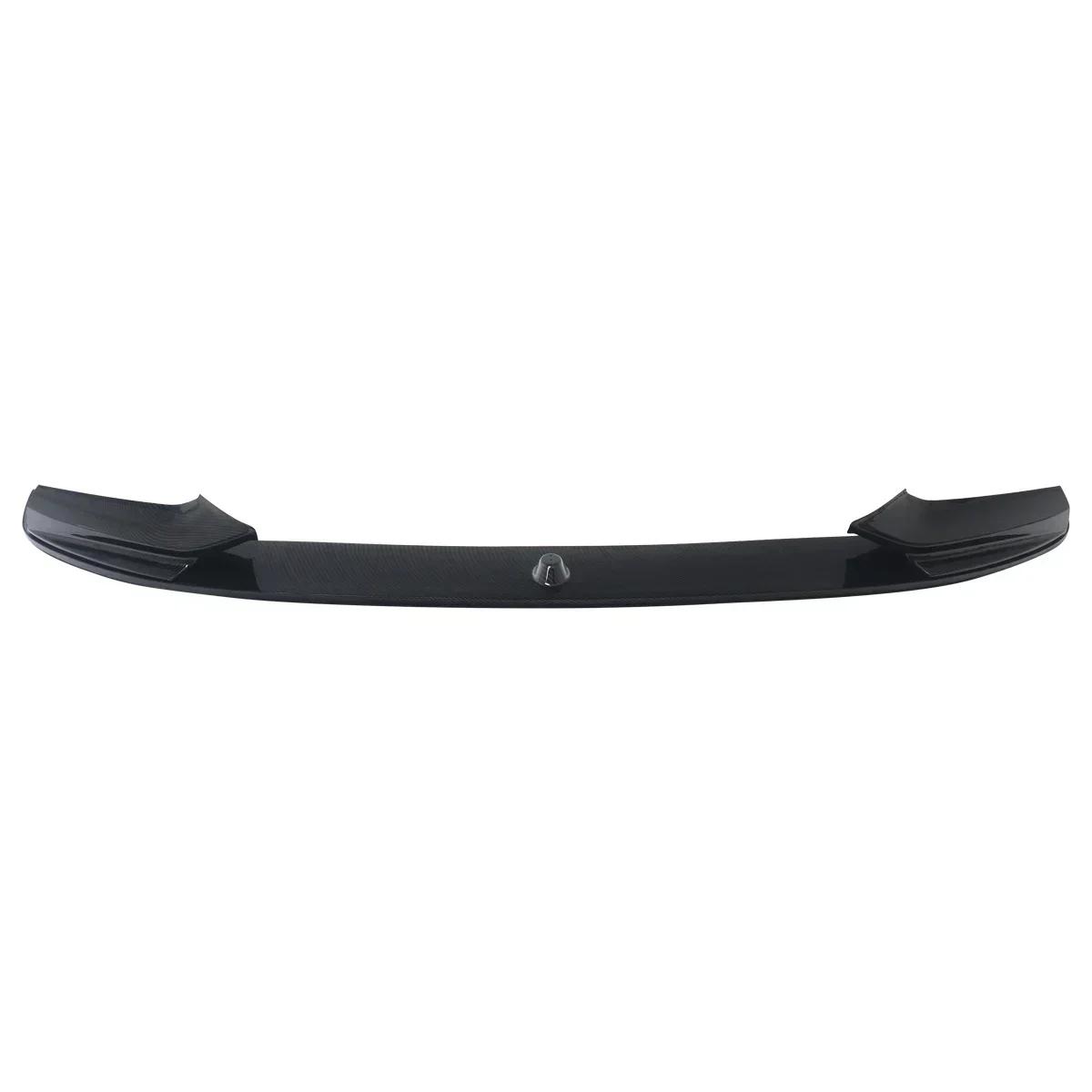 For BMW 5Series F10 F11 M Sport Front Diffuser Splitter Spoiler Lip Carbon Style carbon fiber look