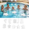 10Pcs Pool Sponges Oil Absorber Pool Scum Sponge Floating Grease Remover Sponge for Swimming Pool Hot Tub Spa Removes Scum Dirt Grease