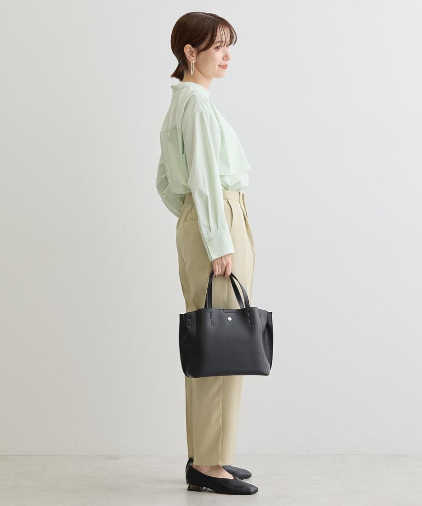 Verdeckte Knopfleiste Passe Tunika für lindgrün [Green Parks] Lässig, pflegeleicht Damen,