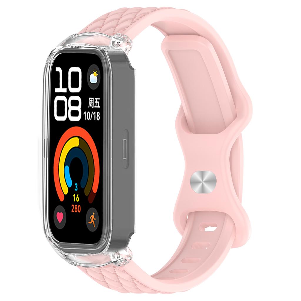 Watchband For Huawei Band 10/9/8 Accessories Silicone Braided Sport wristband pulseira correa bracelet+Case Huawei Band 10 Strap