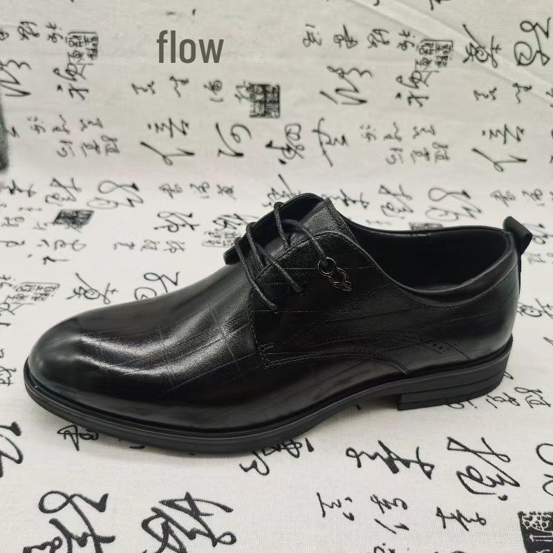 

Мужские черные формальные туфли Pierre Charri - всесезонная деловая обувь size 43 чёрный