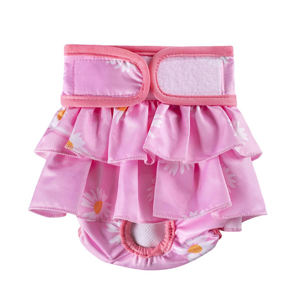 Female Dogs Diaper Pets Physiological Pants Washable Sanitary Panties Leakproof Menstrual Underwear For Small Large Dogs Shorts