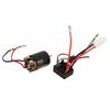 RC Motor ESC Combo Brushed 540 Motor High Torque 60A Speed Controller Low Noise Powerful RC Car Accessory for 1 14 1 10