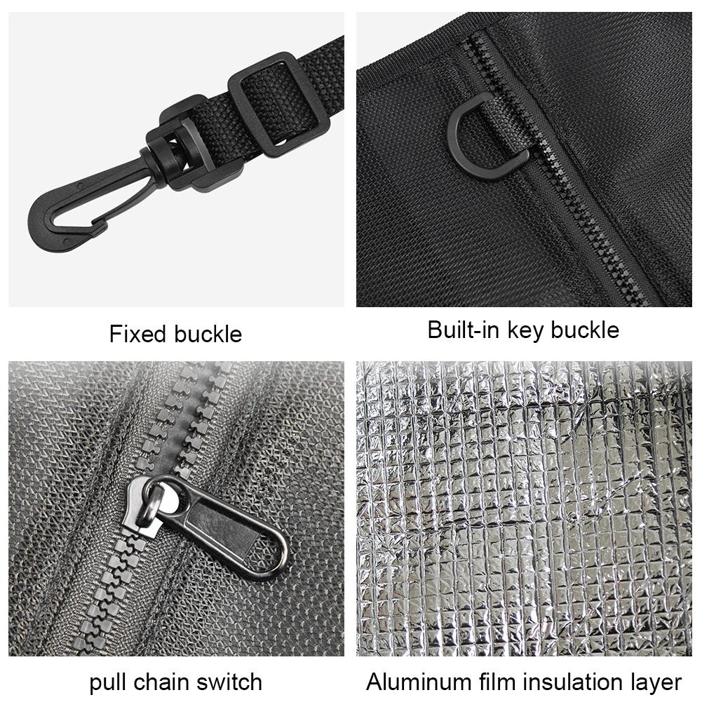 Stand Up Paddleboard Mesh Bag PU Paddleboard Deck Bag Waterproof With Adjustable and Fixed Buckle Outdoor Surfing Accessories