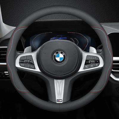 Leather Car Steering Wheel Cover for 1 2 3 4 5 Series F40 G20 G26 G01 G02 G05 G06 G07 X1 X3 X4 X5 X6 X7 2011 - 2025