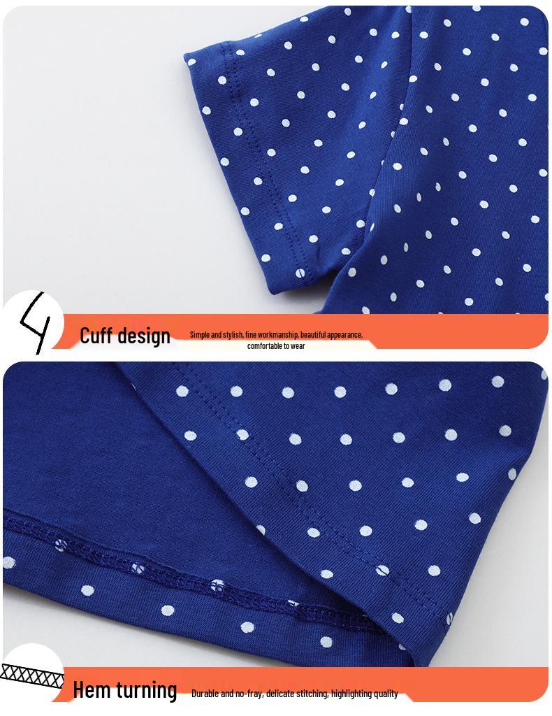 Unicorn Princess Short Sleeve Cotton Dress for Girls - Summer Wear