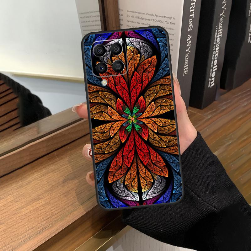 Vintage Ornament Case For Samsung Galaxy M35 M15 M55 M56 M36 M16 M06 M31 M13 M33 M53 M12 M32 M52 M14 M34 M54