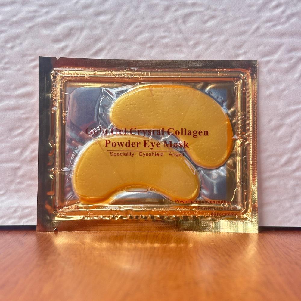Golden Collagen Hydrogel Eye Masks for Reducing Wrinkles & Dark Circles - Moisturizing Eye Patches