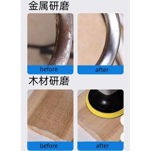 Round Mesh Sanding Discs, Anti-Blocking Dry Grinding Sandpaper for Sanders, 80-320 Grit, for Removal and Finishing, 15-Piece Set, 5-Inch (125mm)