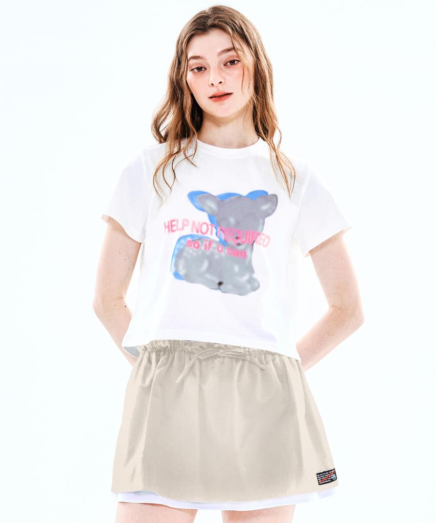 Soipeuyukaen Pleated Beige Skirt