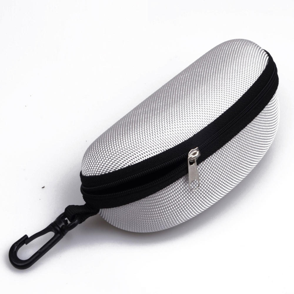 Custodia Portatile per Occhiali in EVA con Gancio Moschettone Custodia Rigida Colorata per Occhiali da Sole Scatola Protettiva con Cerniera per Occhiali Porta Nuova