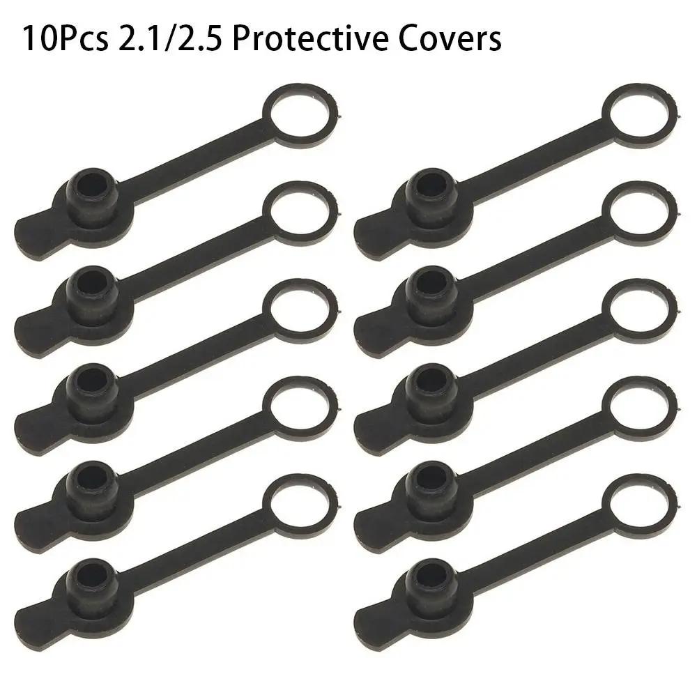 10Pcs DC022B 5.5 x 2.1mm DC Power Jack Supply Socket Connector 3 DC Female 2 Terminal 2 Pin Panel Mount Connector Plug Adapter