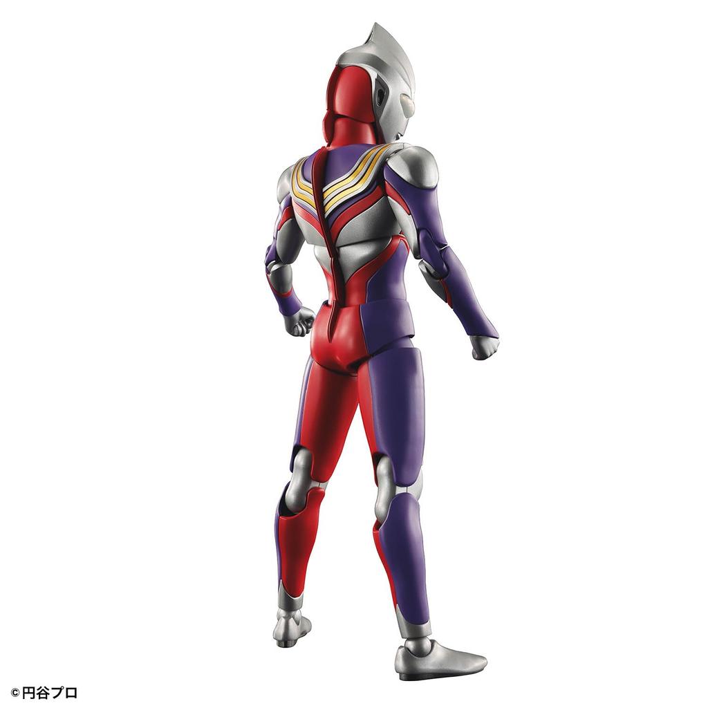 BANDAI SPIRITS Figure-rise Standard Ultraman Tiga Multi-Type Color-Coded Plastic Model