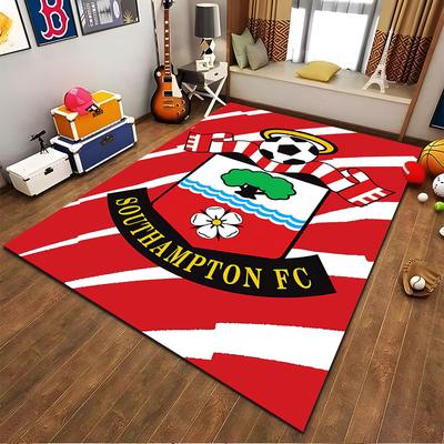 Tapis logo Southampton FC adapté comme tapis antidérapant pour le salon ou le tapis de chevet
