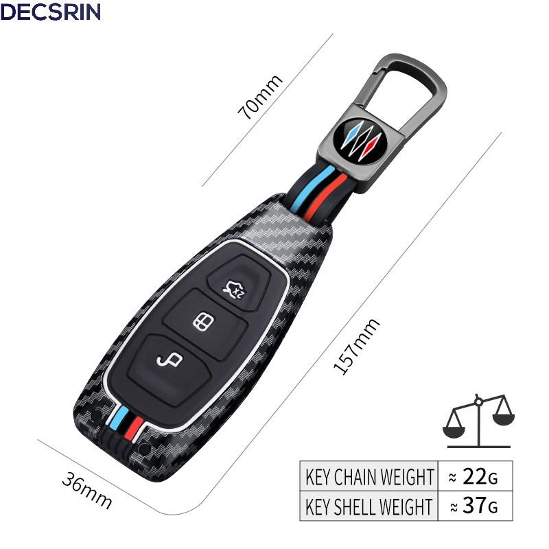 Car Remote Smart Key Case Cover Shell Fob For Ford Fiesta Focus 3 4 Mondeo Ecosport Kuga Focus ST Protector Car Accessories