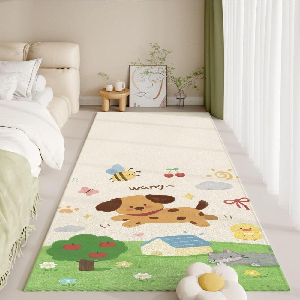 Aesthetic Hallway Mat - Heavy Duty Flannel Non-Shed Carpet for High Traffic Areas Decor - Home Decor