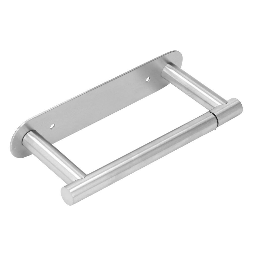 Toilet Paper Holder Multifunctional Rustproof 304 Stainless Steel Wall Mount Toilet Tissue Roll Holder for Kitchen