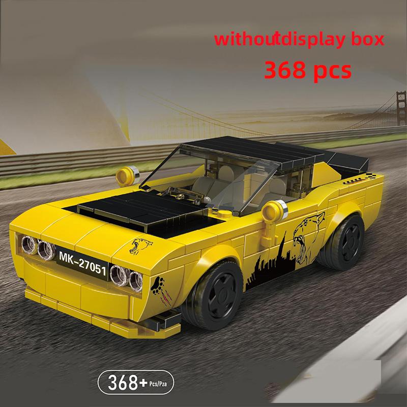 

Городской автомобиль, технический гоночный автомобиль, скорость, чемпион, строительные блоки, фигурки гонщика, спортивный автомобиль, модель Moc, развивающие кирпичные игрушки