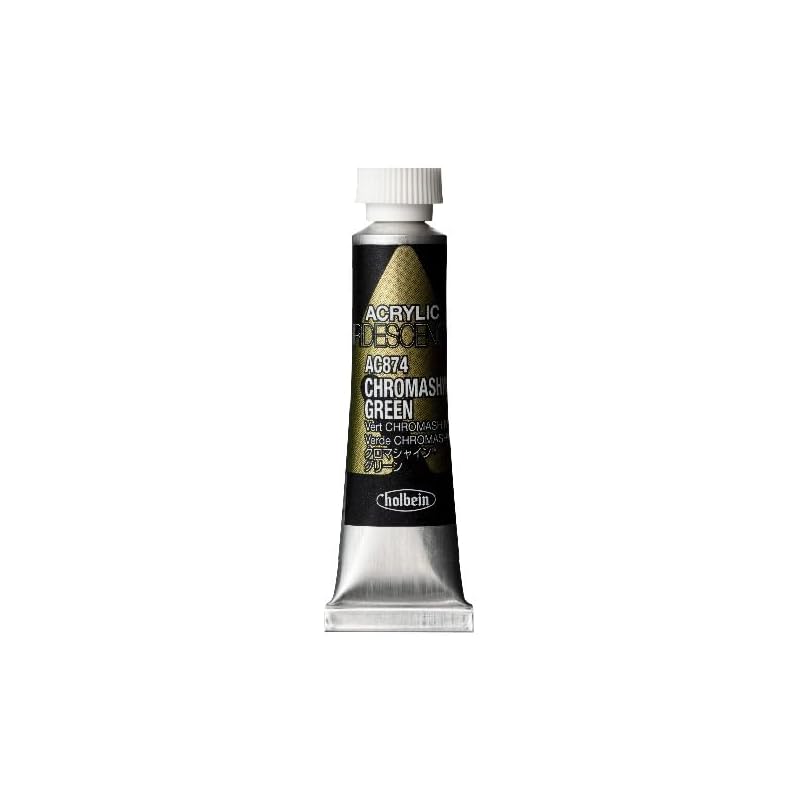 

holbein Acrylic color [iridescence] AC974 5ml chromashine green 14874