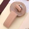 Wood Sanding Blocks Handmade Leather Craft Grinding Polishing Tool Wood Sandpaper Block Leather Craft Accessories