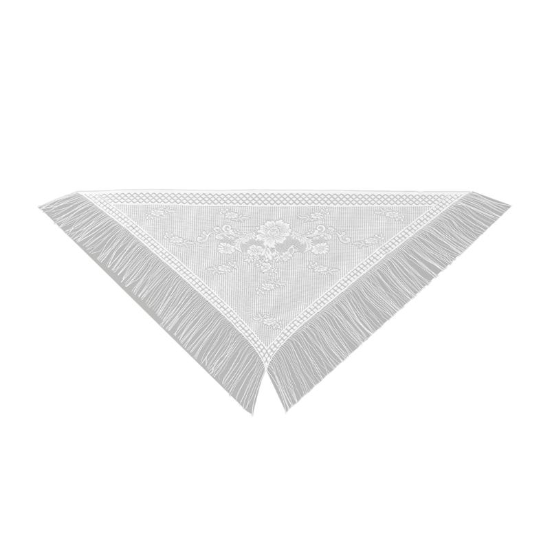 

All Matching Lace Shawl with Tassels Seethrough Triangular Shoulder Wrap Cover Up Scarf for Women All Mathing Wardrobes