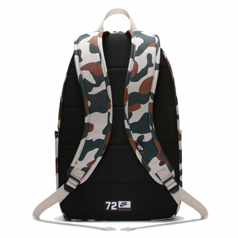 Nike Polyester Backpack Regular Unisex Camouflage Casual BA6021-008