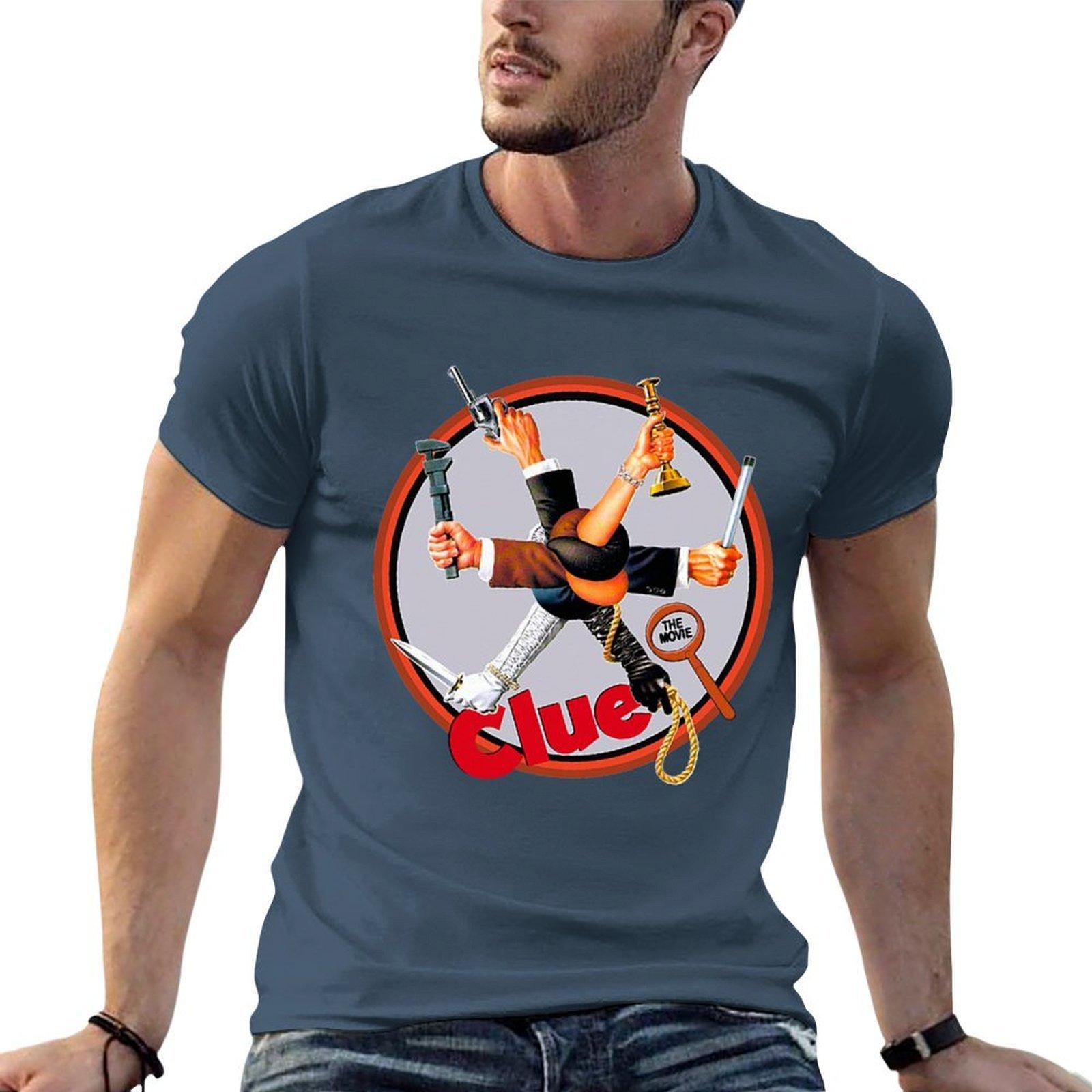Clue The Movie 1985 Tshirt Unisex T Shirt Cotton High Quality Anime T Shirts For Unisex Tshirt S
