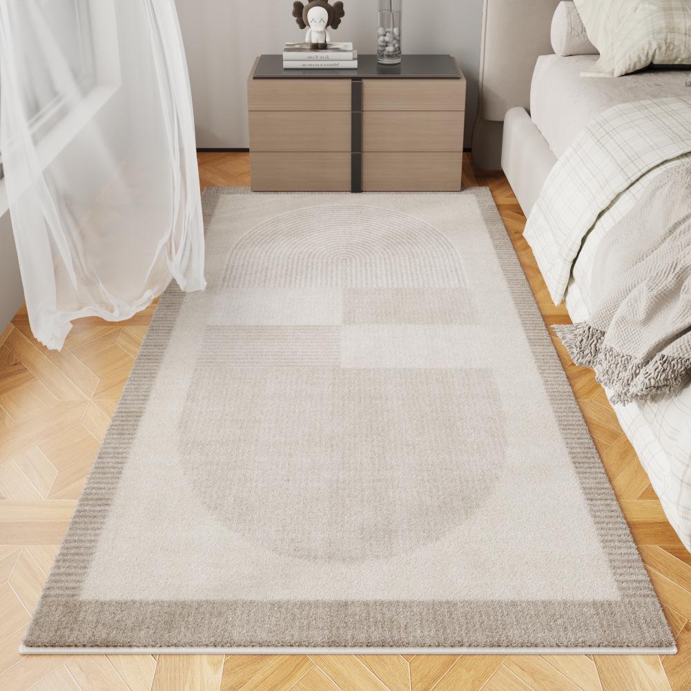 

Кремовый стиль французский ретро роскошь 2024 противоскользящий коврик для спальни или гостиной 60x160cm-Non-slip plush