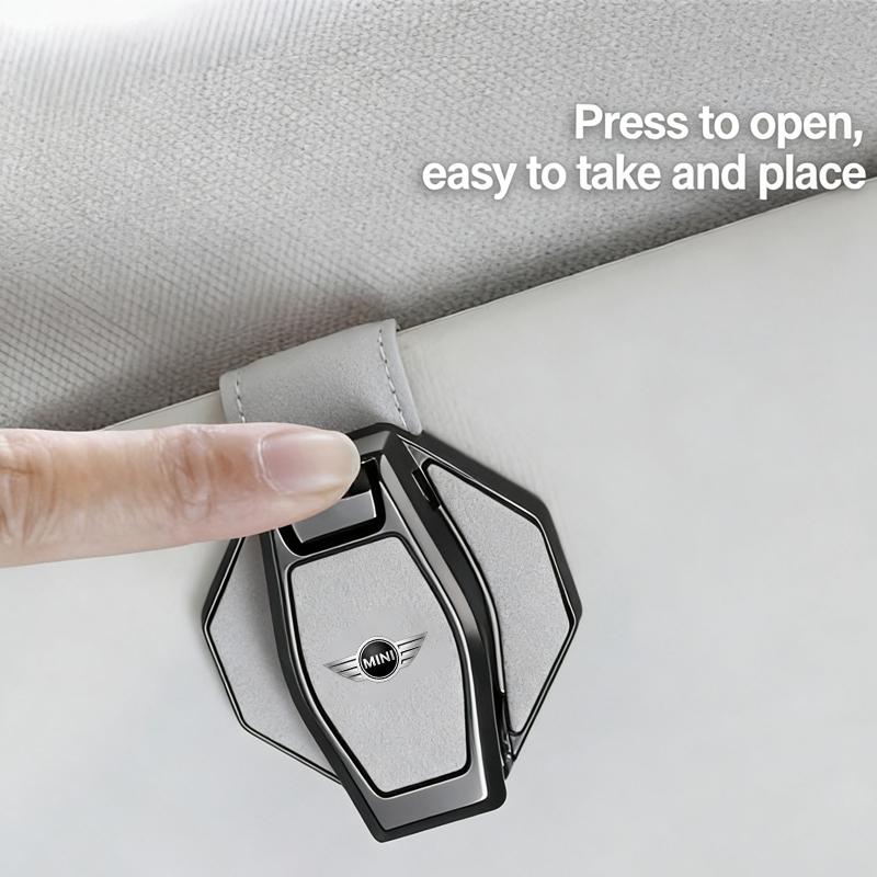 Car headrests, magnetic leather eyeglass holders, ticket holders, etc For Mini Cooper R50 R52 R53 R55 R56 R60 F56 F60 Clubman x6