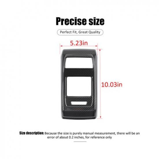 Carbon Fiber Rear Air Vent Outlet Cover Decor For Jeep Compass + Accessories