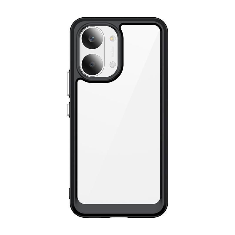 

Для Xiaomi POCO X8 Pro X8 Pro Max Чохол Прозорий Жорсткий Пластиковий Задній Бампер + М який Силіконовий Захист Камери Прозора Кришка Poco X8 Pro Max