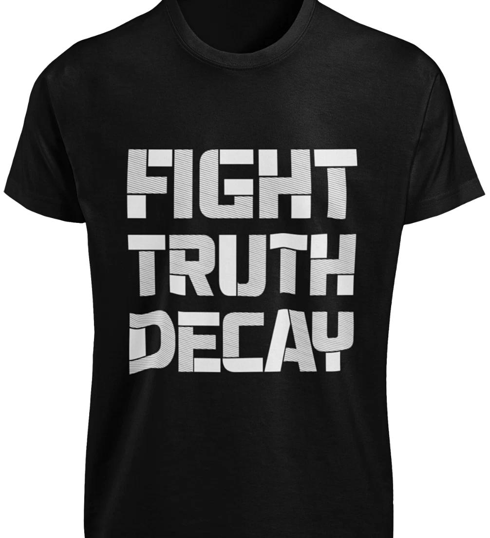 Fight Truth Decay T-SHIRT S-3XL Fake News Obey Consume 1984 George Orwell TEE 3XL