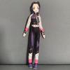 Poseable Toy With Wire Skeleton Abstract Body, 28Cm Demon Slayer Tanjiro Neko Zenitsu Cosplay Plush Mouse Figure