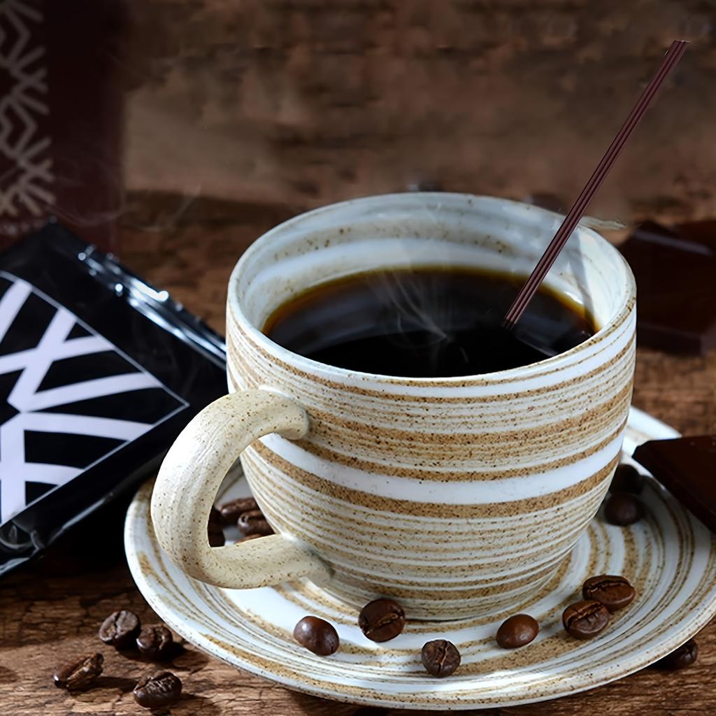 500PCS Individually Wrapped 6.7in Coffee Stirring Sticks | 3-Hole Disposable Plastic Straws for Drinks & Mixing