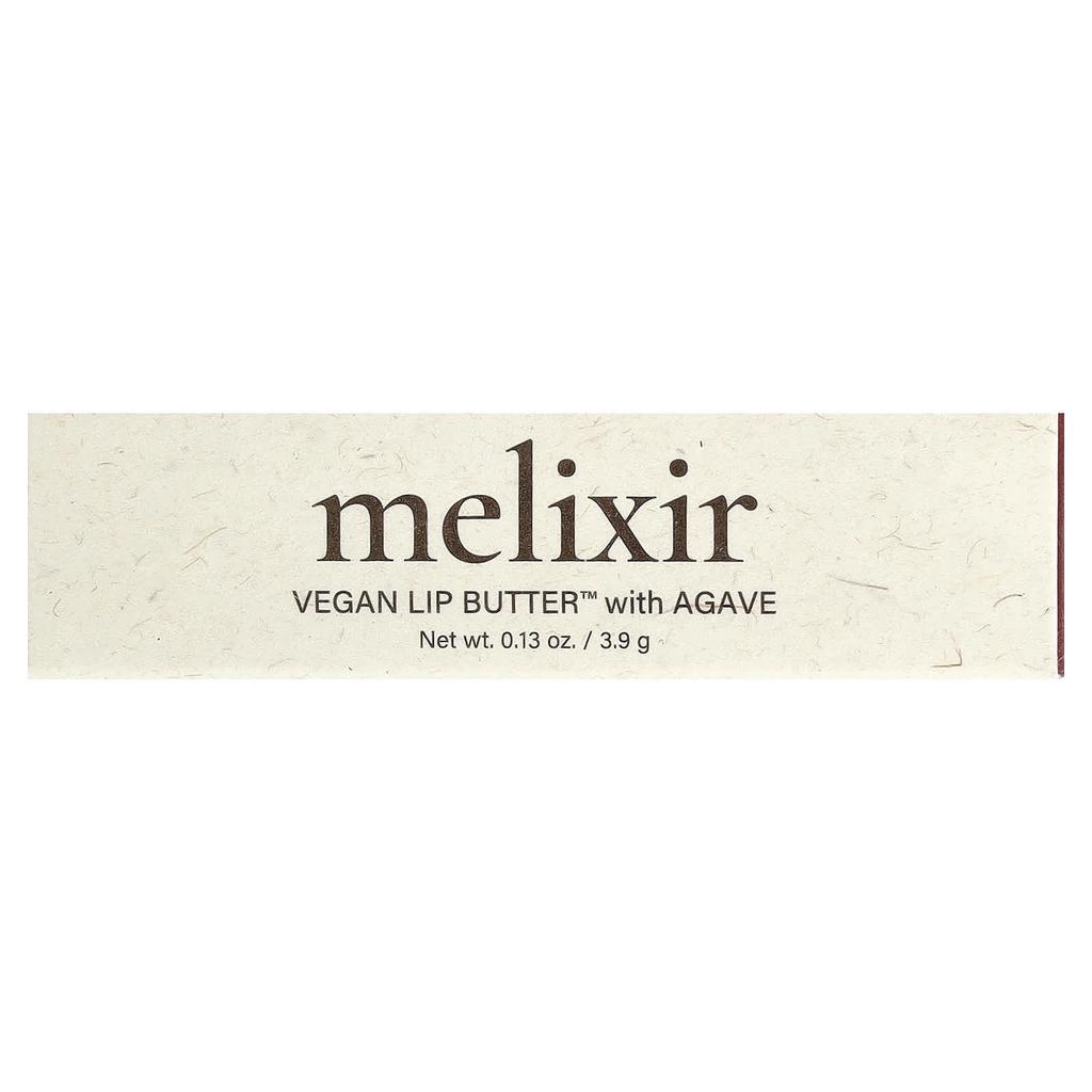 Melixir, Vegan Lip Butter™ with Agave, 06 Lust Red, 3.9 g (0.13 oz)