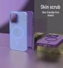 Magnetic Semi-Transparent Matte Phone Case for iPhone 16 Pro Max/15/14 Pro/13/12/11