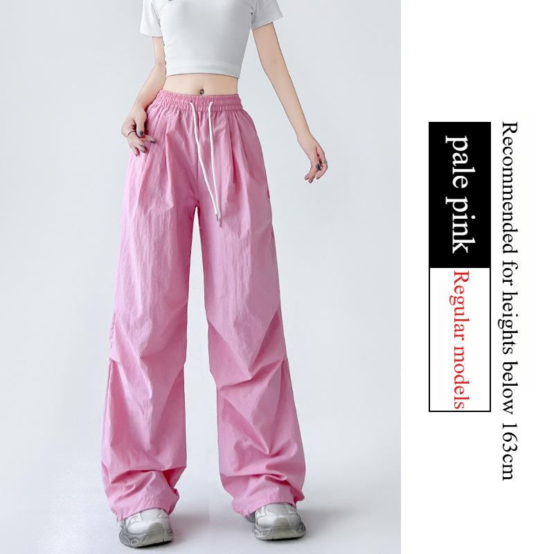 GMXIA Damenmode, lässig, einfarbig, bedruckt, hohe Taille, Hosen und Caprihosen