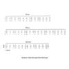 Removable Silicone Piano Note Stickers for Beginners - 88-Key Keyboard Guide
