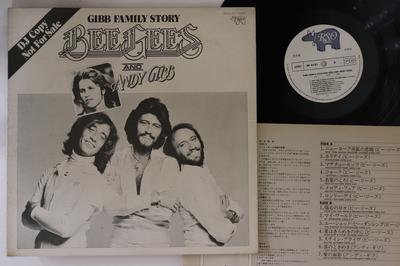 LP Record BEE GEES ANDY GIBB  Gibb Family Story Dj Copy MI4101PROMO RSO 1978 Japan Rock Used