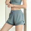 Women's Double Layered Quick-Dry Athletic Shorts, Anti-lighting Loose Fit, For Outdoor Leisure Running Fitness Workout, Sport St