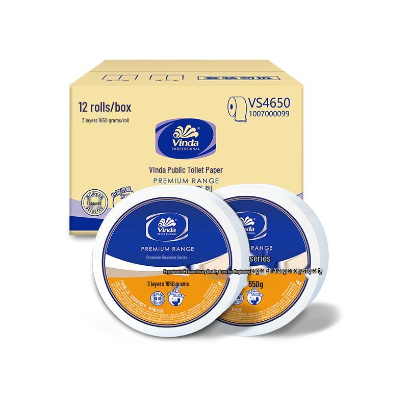Vinda Commercial Cored Large Roll Toilet Paper